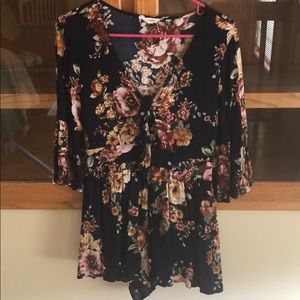 Floral Romper